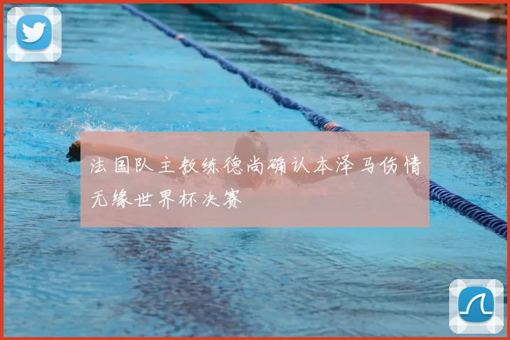 法国队主教练德尚确认本泽马伤情无缘世界杯决赛